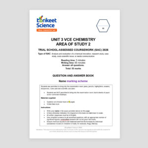 2026 U3 AOS2 Trial Chemistry SAC. Case study/ chemical innovation